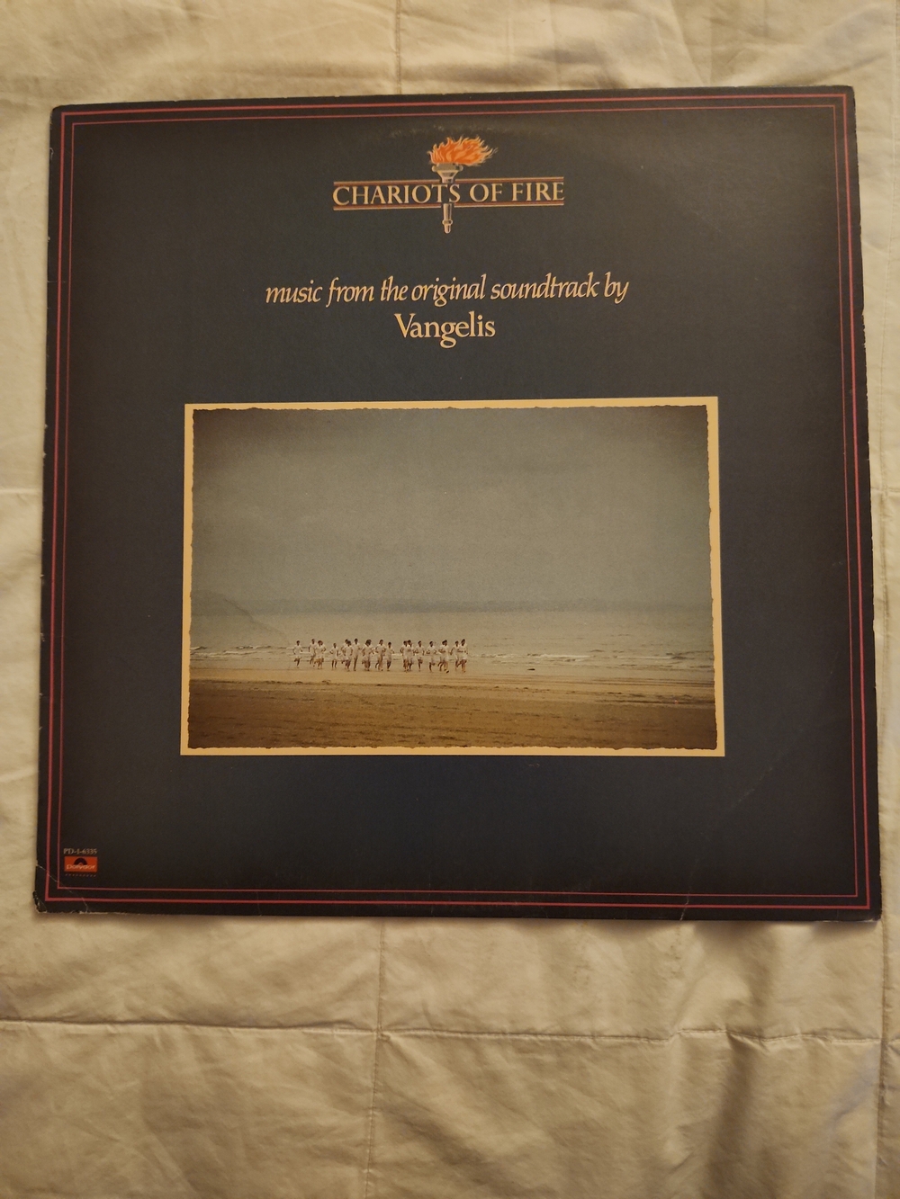 Chariots of Fire - Original Soundtrack by Vangelis -- NEVER PLAYED! Cover Wear